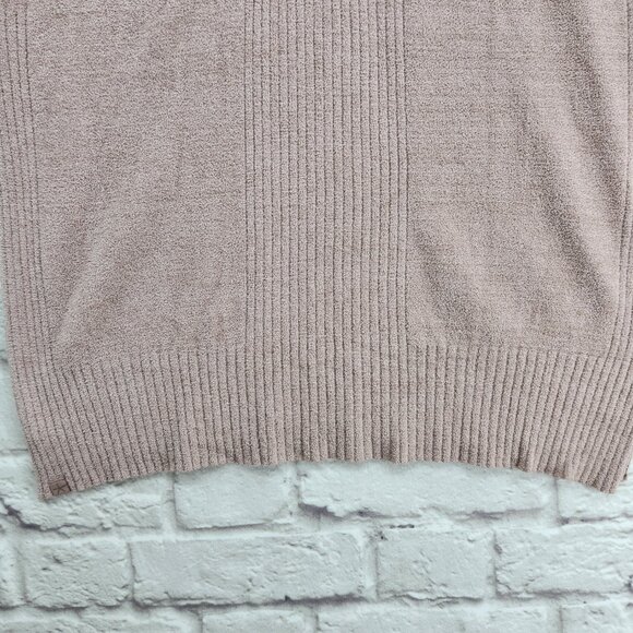 Barefoot Dreams Cozy Chic Ultra Lite Caftan Faded Rose One Size Pullover - Picture 5 of 14